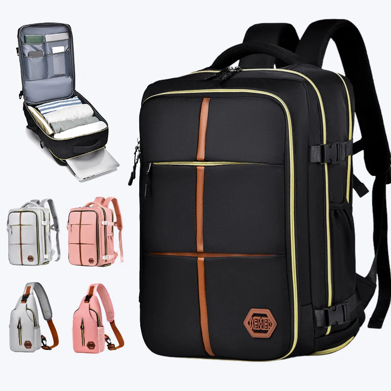 Wholesale Fashionable School Bags Travel Bag Customized School Student Laptop Carry-On With Shoe Compartment Waterproof