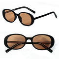 TR90 Frame Brand Designer Polarized Luxury Custom Trendy Oval Sunglasses Trendy Skinny Oval Cateye Fashion Sunglasses