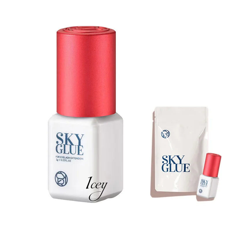 Best Quality Sky Adhesive Eyelash Extensions Glue Fastest Dry Strongest Glue Wholesale Eyelash Glue with Private Label