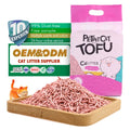 Tofu Cat Litter Buy Flushable OEM 2.0mm Factory Clumping Natural Plant Strips Can Be Washed