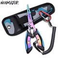 NEWMAJOR Stainless Steel Multi-Function Fish Cutter Scissor Hook Control Pliers for Fish Lining for Fishing