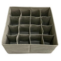 Best Choice 4-Piece Folding Drawer Storage Box Rectangle Non-Woven Fabric Clothing Organizer Separated Drawers for Organizing