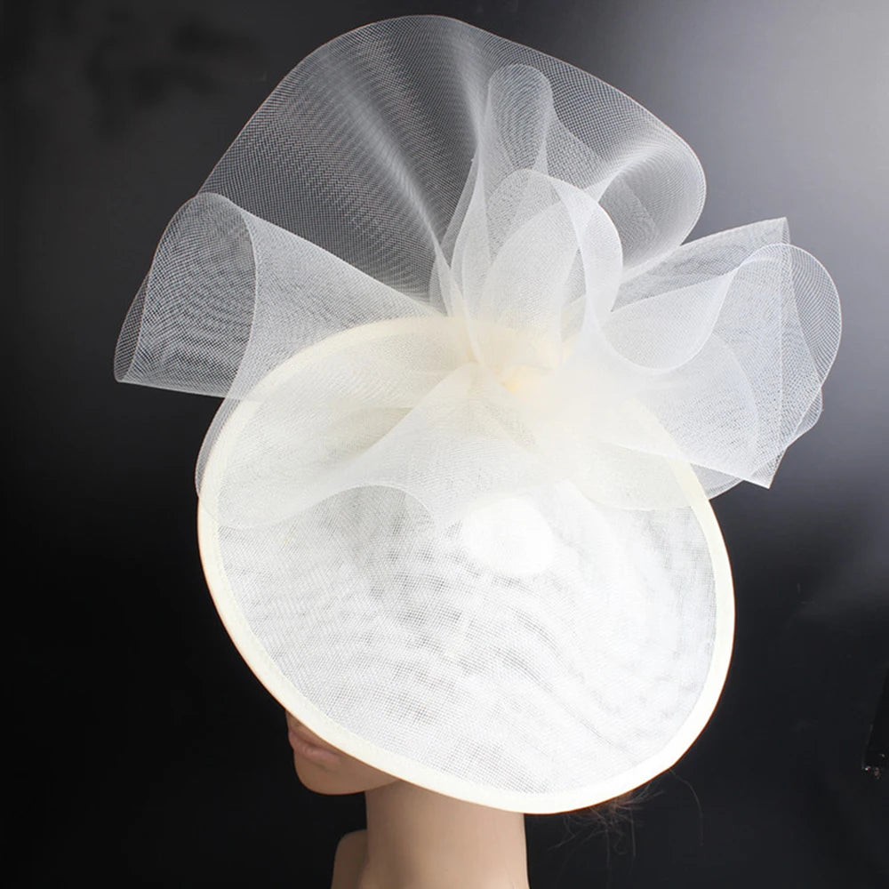 British Fuchsia Black White Macy's Fascinator Derby Accessories Cocktail Evening Wedding Tea Party Women Kenya