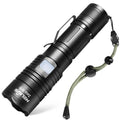 Powerful 10W 1000 Lumens 5 Modes Zoomable Waterproof Camping Outdoor Tactical Torch Flash Light LED Usb Rechargeable Flashlights