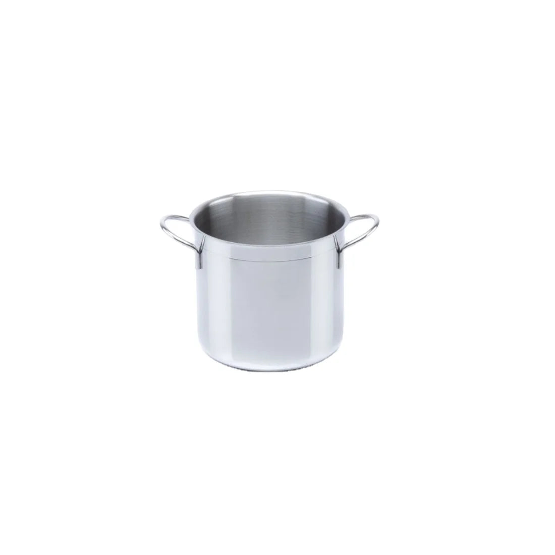 Classic 2025 Stainless Steel AISI 430 18/C Electric Cookware Set 14 cm Cilindric Induction Bottom Mirror Polished Pans