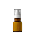 Yuyao 80ml Plastic Cosmetic Amber PET Container Thick Wall Empty Pump Sprayer Lotion Facial Cleanser