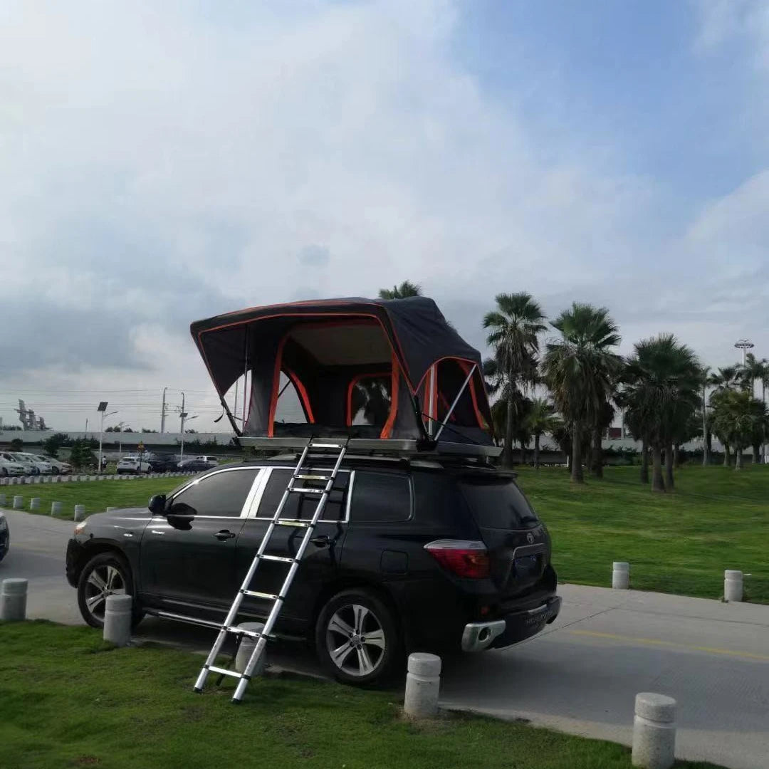Lightweight Waterproof SUV Tent 4x4 Off-Road Soft Shell Folding Roof Top for Car Camping
