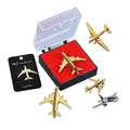 Factory Price Pins Airplane Model Pin Custom Metal 3D Aircraft Lapel Pin Plane  Metal Crafts
