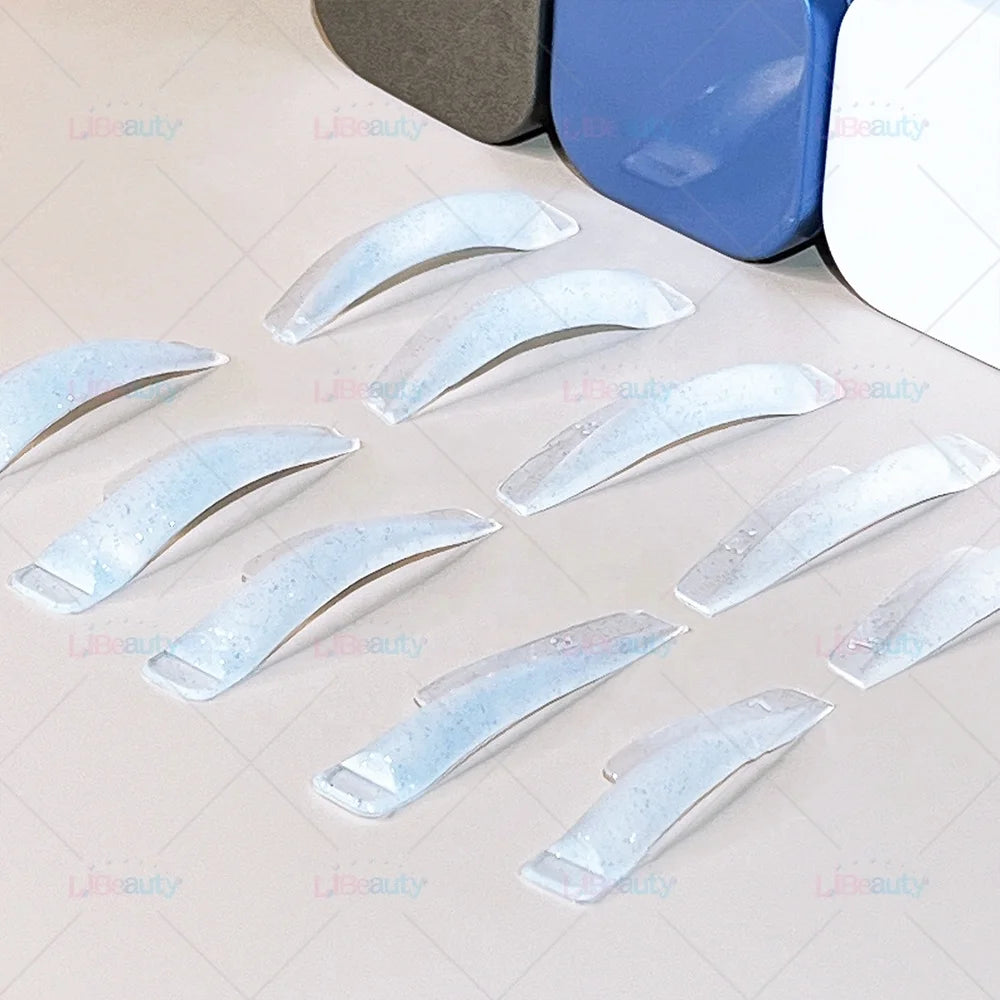 Lash Lift Pad Korean Eyelash Perming Rod Self Sticky Lash Lift Pad Eyelash Lift Tools Rollers 5 Size Silicone Shields