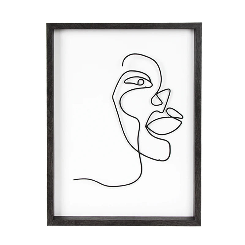 Custom Size BSCI Certified Black 3D Shadow Box MDF Wood Photo Frame Wall Hanging UV Silk Screen Printing Fashionable Art Frame