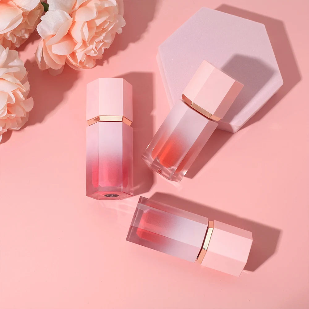 7 Color Private Label Liquid Blush Custom logo Plump Cheek