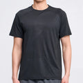 Summer Men's Breathable Top Short Sleeve Fitness Running Plus Size Round Neck T-Shirts