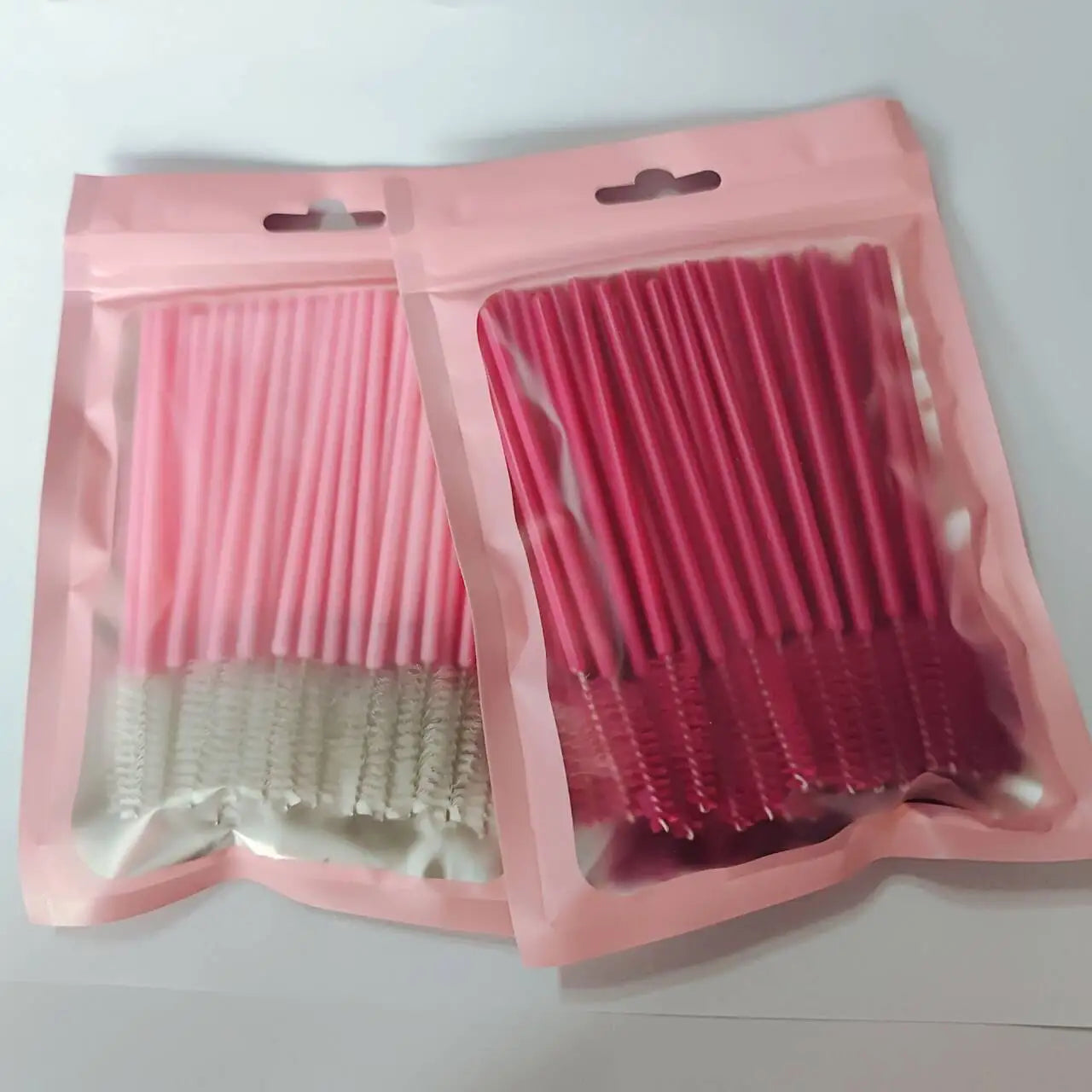 Wholesale 50pcs/Pack High Quality Spoolie Cleaning Lash Brush Eyebrow Brushes Mascara Wand Disposable Eyelash Extension Tool
