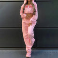 Trendy Clothes for Womens 2026 New Arrivals Y2k Tracksuit Custom Jogging Suits Two Piece Zip up Hoodie and Sweatpants Set