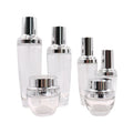 Cosmetic Set Bottles Luxury Cosmetic Packing Set Glass Bottle Cosmetics Bottles and Jars Set