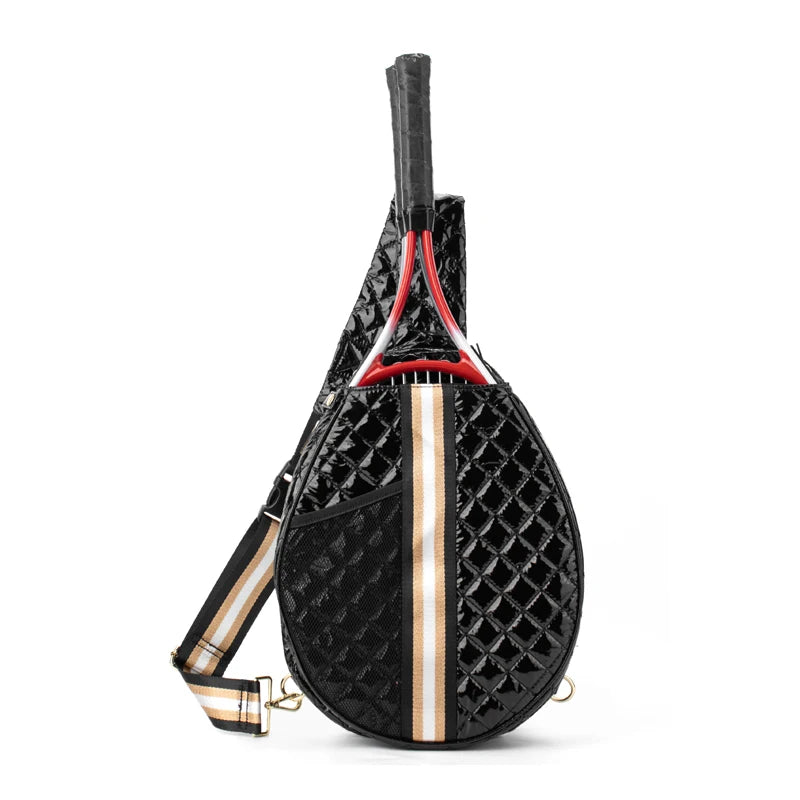 Hot Sell New Arrival Paddle Puffer Tennis Bag Tennis Sling  Custom Unisex Sling Bags Gym Crossbody Sport Pickle Ball Bag