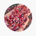 500g/Lot Mixed Bingsu Beads Polymer Hot Soft Clay Bowknot Slices Sprinkles for DIY Slime Crafts Making Toys Accessories