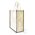 Custom Design Line Cotton Reusable Linen Grocery Tote Bags Diy Photo Printed Sublimation Blank Foldable Shopping Lunch Tote Bag