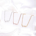 HOVANCI Custom Name Personalized Muslim Arabic Letter Necklace Jewelry CZ Crystal Diamond Arabic Pendant Necklace