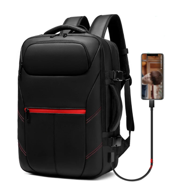 Custom Business Waterproof Laptop Bags Supplier Outdoor Travel Back Pack Anti Theft Usb Smart Laptop Backpack Bag
