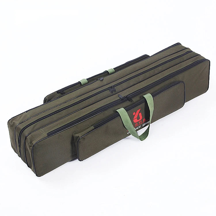 Factory Wholesale 3 Layers 80/90/120cm Three Pull Open Fishing Gear Bag Fishing Rod Bag Fishing Bag