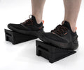 SPORTVUE Multifunctional Adjustable Rubber Gym Slant Board for Squats Non-slip Squat Wedge Block (19x12cm Adjustable Height)