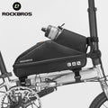 ROCKBROS Scooter Storage Bag High Capacity Waterproof Bike Top Tube Accessories Bags Bicycle Kettle Bag