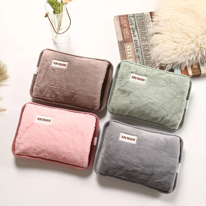 CE Certificate Hot Sale Electric Hot Water Bag Rechargeable PVC Hot Water Bottle Portable Hand Warmers