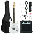 HUASHENG 39 Inch Full Size Electric Guitar OEM ODM Rosewood Guitar Electric with 15w Amp Bag Capo Shoulder Strap String