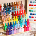 Wholesale Professional Nail Supplies Vegan Semi Cured Strips UV Colors Soak Off Nail Gel Polish