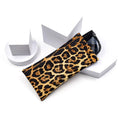 Ready Stock Leopard Leather Glasses Pouch Leopard Pu Phone case