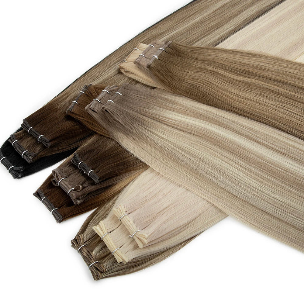 LeShine Hot Sale Cuticle Aligned Human Hair Products Triple Genius Weft Hair Extensions European Hair