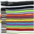 Wholesale 6mm Eco-Friendly High Tenacity Polyester Drawstring Cord Different Colors 130cm Length for Shoes Bags Home Textiles
