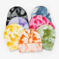 Manufacturer Promotional Adults Acrylic New Color Tie Dye Knitted Winter Warm Hat Beanie Hat for Men and Women