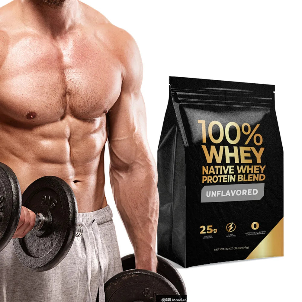 Manufacturer Supply Grass Fed Supplier 90 Bulk Wpi Protein Powder 90% Private Label Musculation Whey Protein Powder
