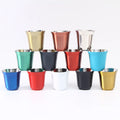 Madou 80Ml Wholesale Double Wall Vacuum Insulated Mug Coffee Mugs Iced Cup Stainless Steel Tumbler Mug