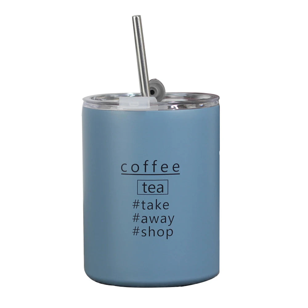 FX Factory Hot Sale Insulated Stainless Steel Mug with Lid Handle Double Wall Vacuum Travel Mug Camping Tumbler Cup