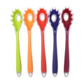 Durable Eco-Friendly Silicone Reusable Non-Stick Pasta Scoops and Colander Spaghetti Ladle Slot Convenient Kitchen Gadget