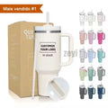 Custom Logo 304 Stainless Steel 40oz Tumbler Handle Lid Cup Holder-Vacuum Insulated Travel Mug 24 Hours Thermal Performance
