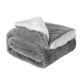 Sherpa Fleece Thick Blanket Fluffy Wool Blanket Plush Sherpa Throw Blanket