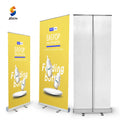 Custom Hanging Banner Stand Rollup 80*200 85*200 Aluminum Scrolling Stand Outdoor Retractable Roll up Banner Printing