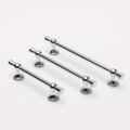 QianSi Modern Type Solid Brass Chrome Cabinet Handle Dependable Quality Wholesale Cheap Wardrobe Drawer Handles for Kitchen Use