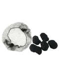1000 Pcs/lot Nylon Hairnets Black Color Elasticity Invisible Elastic Mesh Hair NetLadies Hair Nets.