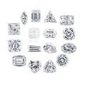 SICGEM White VVS Moissanite Loose Gem Stones in Fancy Shape Synthetic Diamond of DEF Gh Ig Standard