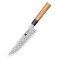 XINZUO New 8.5 Inch Sakimaru Knife Damascus Steel Japanese Octagonal Handle Kitchen Slicing Sashimi Knives