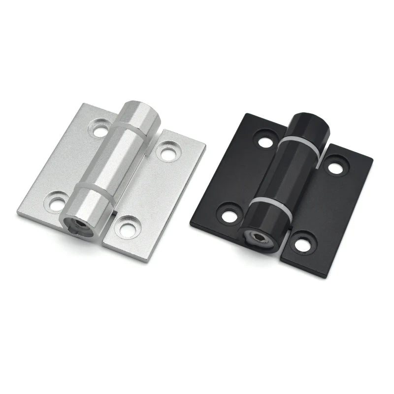 XK509 Aluminum Silver Adjustable Torque Butterfly Hinge for Folding Tables Modern Design Kitchen & Bedroom Use