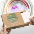Free Sample Custom Fragrance Cleaning Tablets Laundry Strips Gentle Solid Enzyme Laundry Detergent Sheets