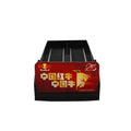 Light Duty Single-Sided Supermarket Shelf System Metallic Gravity Feed Store Racks and Shelf Track Designs