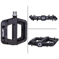 ZTTO Anti-Slip Durable Bicycle Pedals Nylon Flat Pedal for Mountain Road XC AM BMX with DU Bushing Bearings for Riders