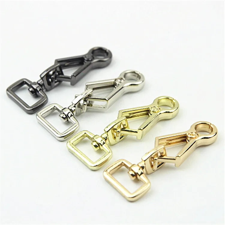 62mm Hot Sales Pincer-Shaped Colored Key Buckle DIY Bag Buckle Keychain Hardware Accessories